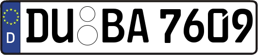 DU-BA7609