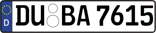 DU-BA7615