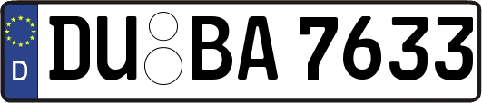 DU-BA7633