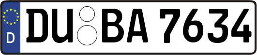 DU-BA7634