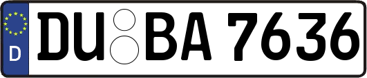 DU-BA7636