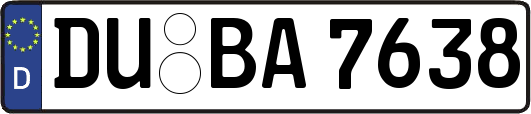 DU-BA7638