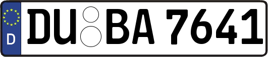 DU-BA7641