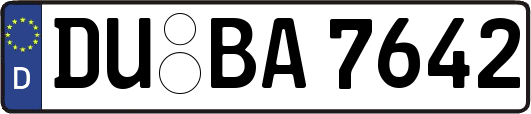 DU-BA7642