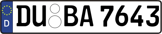 DU-BA7643