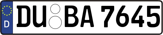 DU-BA7645