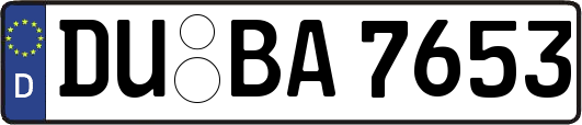 DU-BA7653