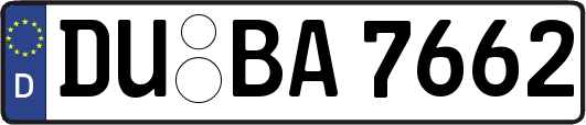 DU-BA7662