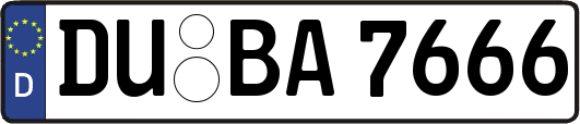 DU-BA7666