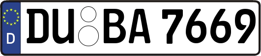 DU-BA7669
