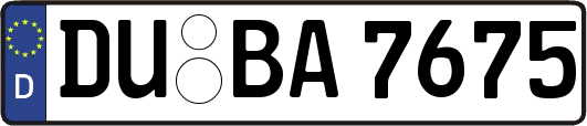 DU-BA7675