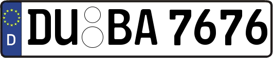 DU-BA7676