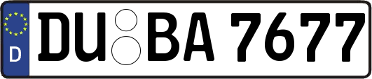 DU-BA7677