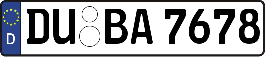 DU-BA7678