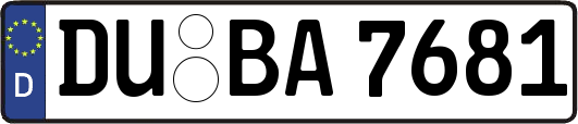 DU-BA7681