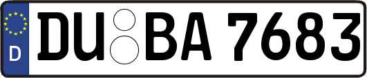 DU-BA7683