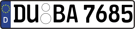 DU-BA7685