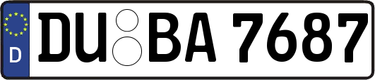 DU-BA7687