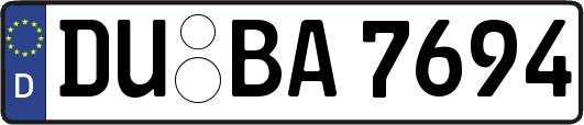 DU-BA7694