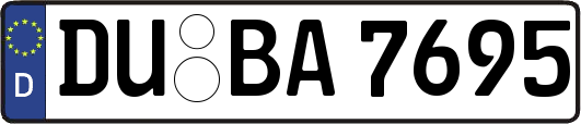 DU-BA7695