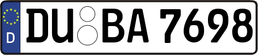 DU-BA7698