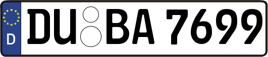 DU-BA7699