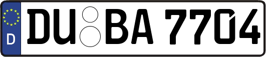 DU-BA7704