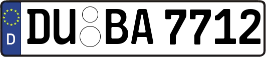 DU-BA7712