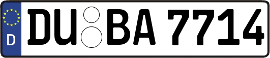 DU-BA7714