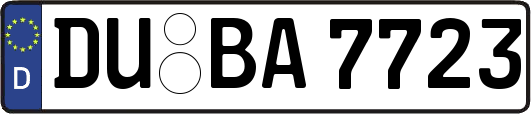 DU-BA7723