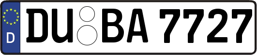 DU-BA7727