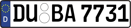 DU-BA7731