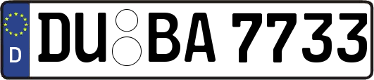 DU-BA7733