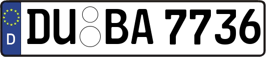 DU-BA7736