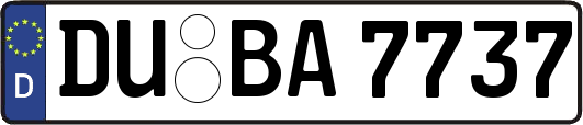 DU-BA7737