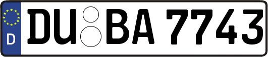 DU-BA7743