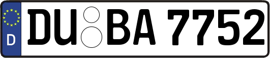 DU-BA7752
