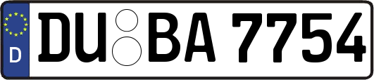 DU-BA7754