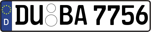 DU-BA7756