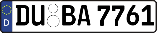 DU-BA7761