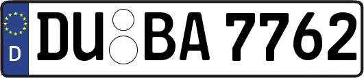 DU-BA7762