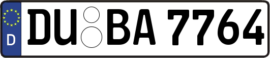 DU-BA7764