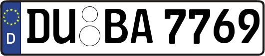 DU-BA7769