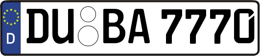 DU-BA7770