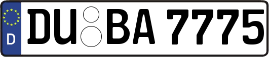 DU-BA7775
