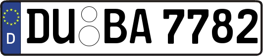 DU-BA7782