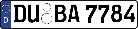 DU-BA7784