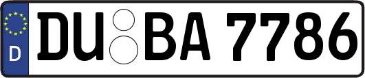 DU-BA7786
