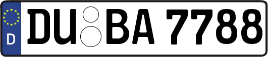 DU-BA7788