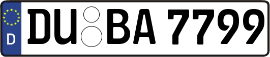DU-BA7799